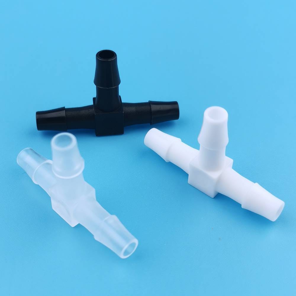 T type 3 ways plastic ink tube connector for solvent inkjet printer 