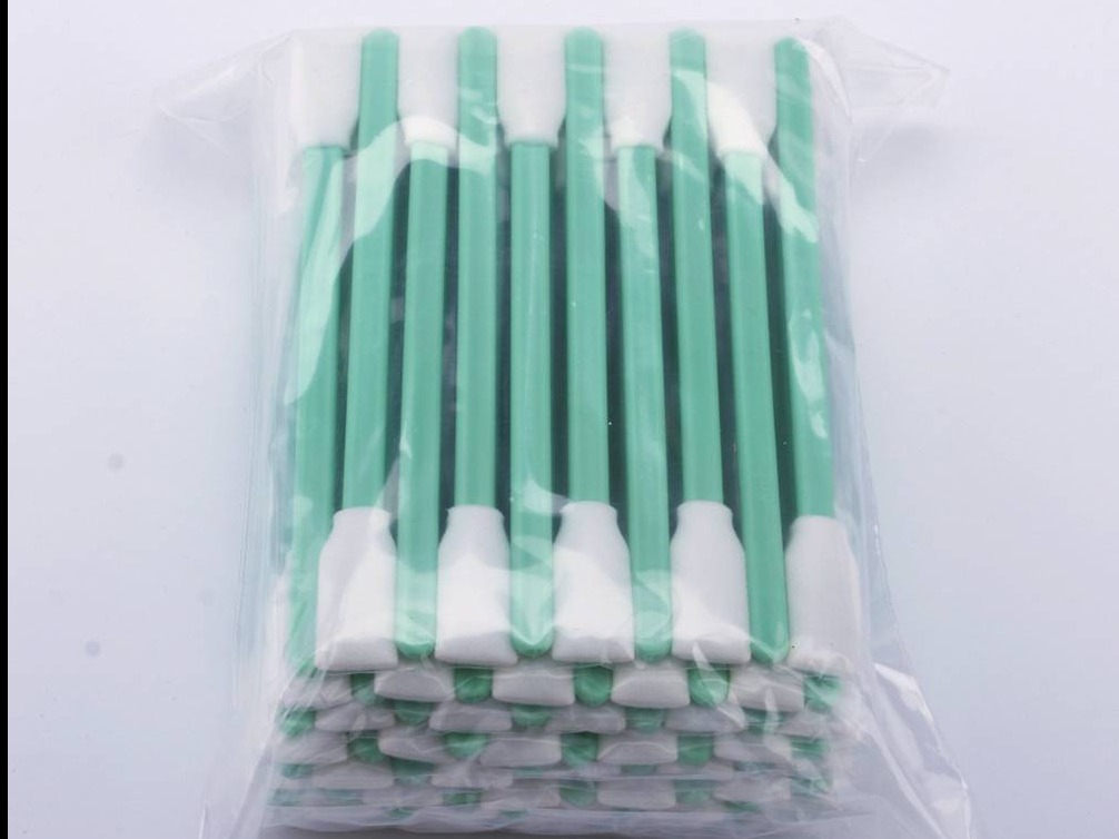 green cleaning stick with cloth not with cotton - new products