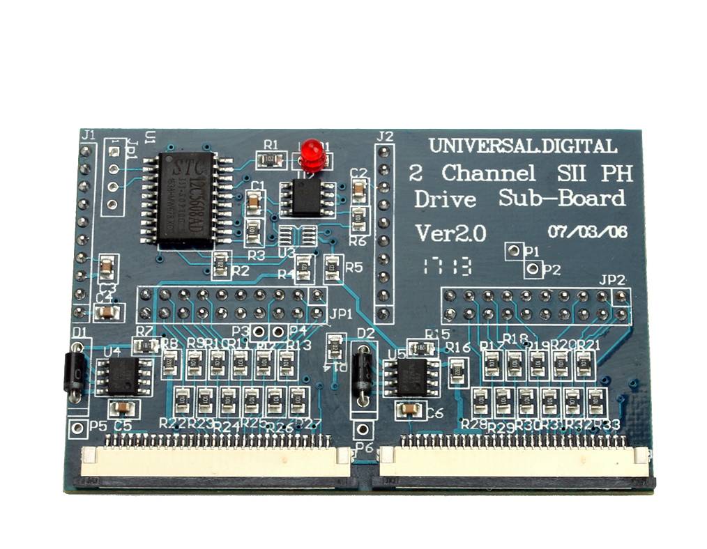 universal 2 channel SII PH drive sub-board ver 2.0 for spt 510 print head 