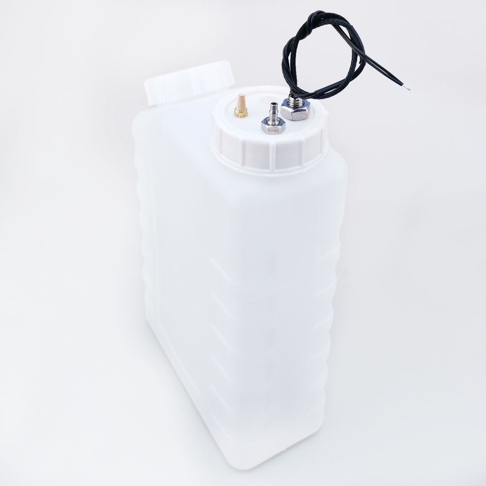 3.5L white sub tank with float / agitator / motor / muffler / single steel pipe