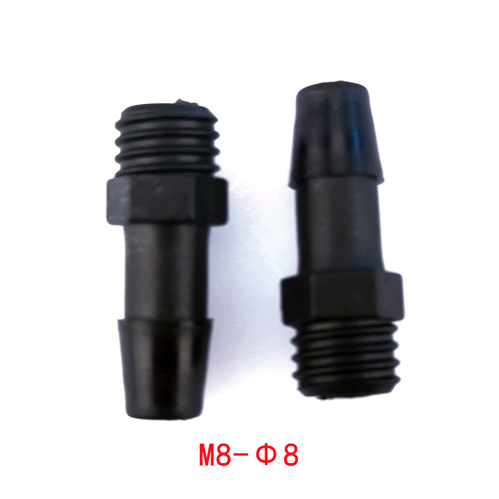 Plastic UV ink tube connector-M8