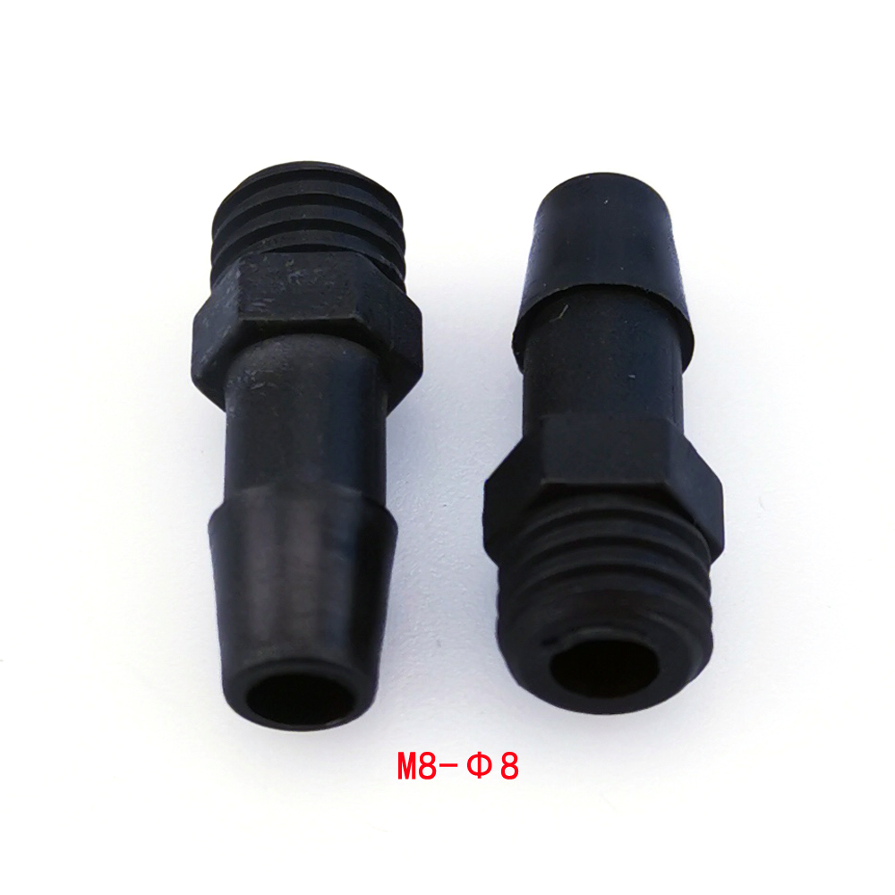 Plastic UV ink tube connector-M8