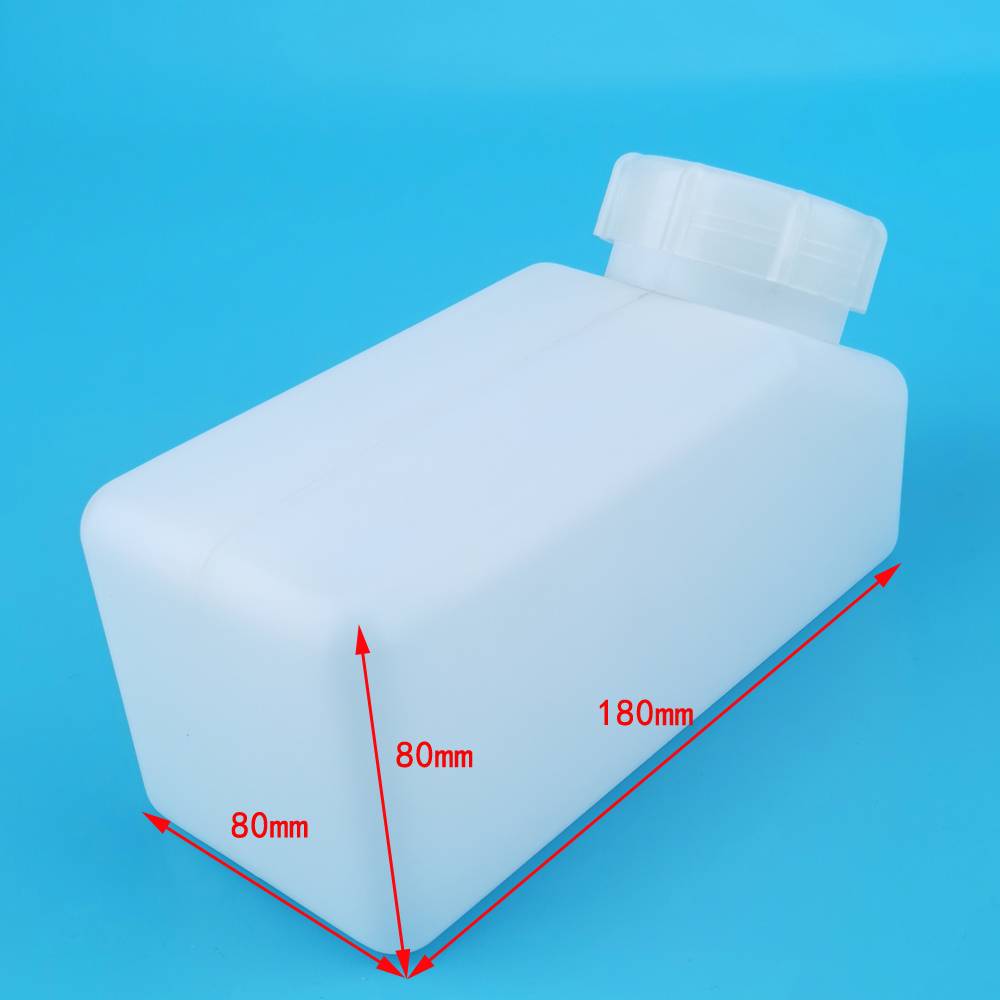 1L white bulk ink tank for inkjet printing machine