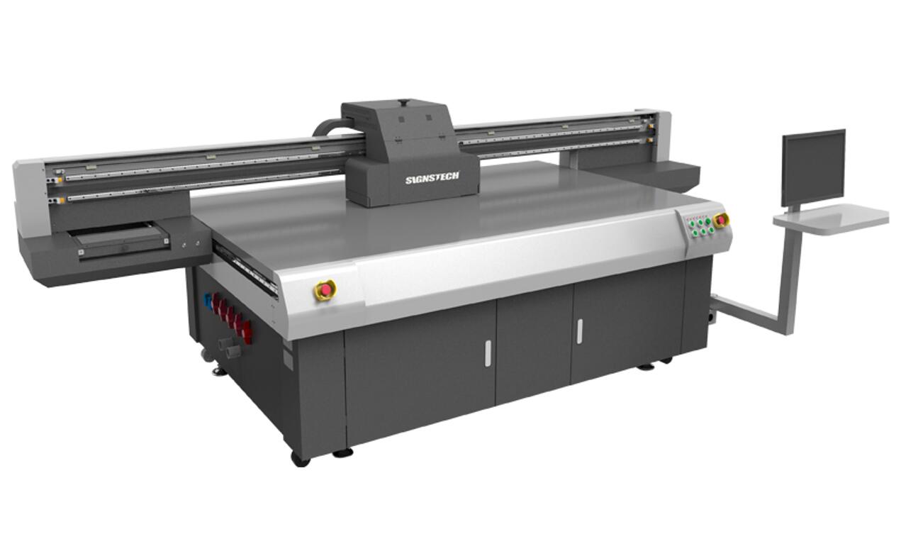 Large format flatbed printer printing conditions and how to maintain?